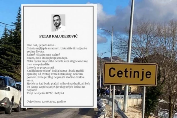 OPTUŽNICA ZA DRECUNA! Okačio bombu na drvo i razneo dva "škaljarca" na Cetinju!