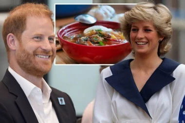 HARI U ŠOKU! Ukrajinci mu spremili omiljeno jelo princeze Dajane - nije mogao da poveruje šta je volela njegova majka! (VIDEO)