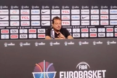 UOČI FINALA EVROBASKETA: Šokantna konferencija Ergina Atamana - predstavnici medija su ostali u šoku! (VIDEO)