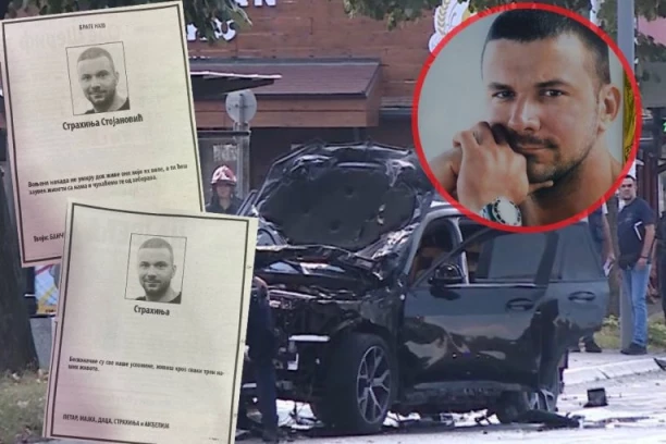 "ŽIVIŠ KROZ SVAKI TREN NAŠIH ŽIVOTA"! Osvanuli pomeni za Strahinju Stojanovića: Raznet u džipu!