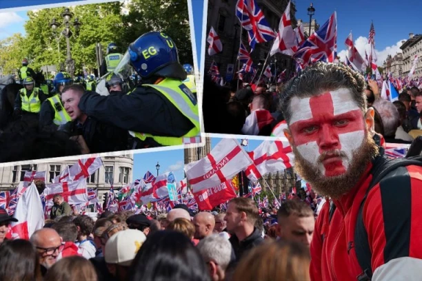 TRI MILIONA LJUDI NA ULICAMA LONDONA: "Bilo da odaberete nasilje ili ne, nasilje dolazi k vama i ili se borite ili umirete" (FOTO, VIDEO)