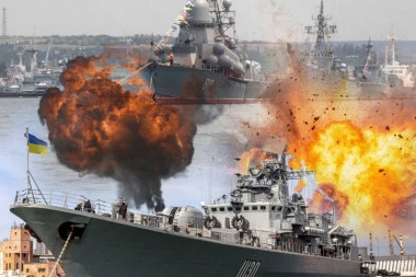 STRAVIČAN NAPAD NA RUSE ZALEDIO SVET! Pogođen centar Crnomorske flote u Sevastopolju! (FOTO)