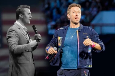 ČARLI KIRK IH NIJE PODNOSIO! Ovako se pevač Koldpleja obratio porodici ubijenog aktiviste!