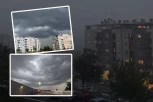APOKALIPSA U BEOGRADU! Jako nevreme potuklo prestonicu!  SVE ODJEKIVALO OD MUNJA I GROMOVA, LILO KAO IZ KABLA (FOTO, VIDEO)