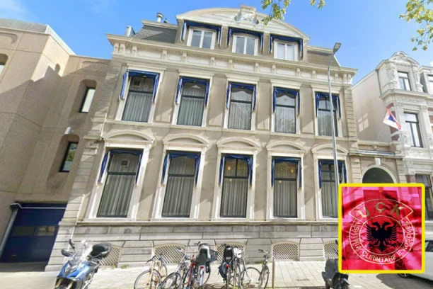 SKANDAL U HAGU! Zastava OVK postavljena na vrata srpske ambasade! IZVREĐANI I ZAPOSLENI!