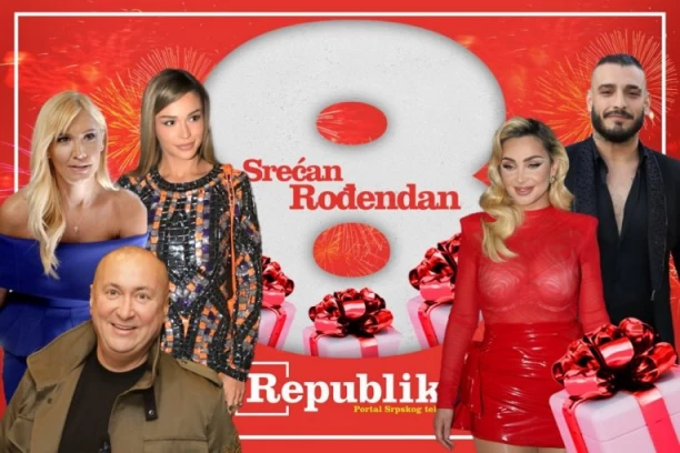 PORTAL REPUBLIKA SLAVI 8. ROĐENDAN! Estradne zvezde uputile čestitke koje TOPE SRCA: "Legende naše, želimo vam da ostanete JEDINSTVENI"