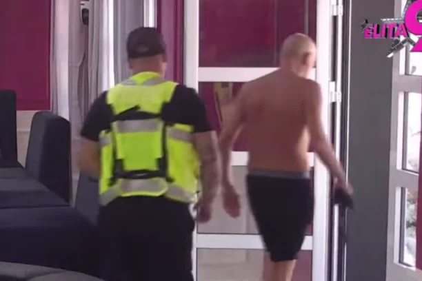 HITNO IZVELI LEPOG MIĆU! Izbio žestok KARAMBOL u "Eliti 9" - zaleteo se ko ZVER, obezbeđenje odmah uletelo! (VIDEO)