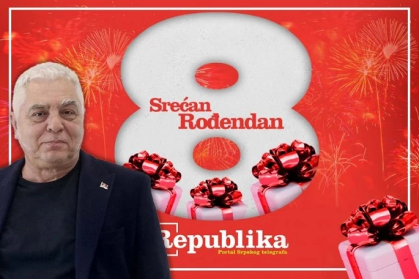 REPUBLIKA DANAS SLAVI 8. ROĐENDAN! Evo kako nam je Boris Bratina čestitao!