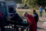 TEŠKA NESREĆA NA PANČEVAČKOM PUTU! Pokošen motociklista! (FOTO, VIDEO)
