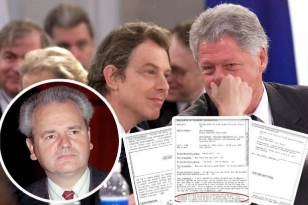 ZAVRNUĆEMO ŠIJU SRBIMA! Ovako su Bler i Klinton u višesatnim razgovorima krojili sudbinu naše zemlje 1998. i 1999. (FOTO)