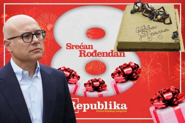 PRSTE DA POLIŽEŠ! Pogledajte kakav rođendanski poklon je Republici poslao Miloš Vučević