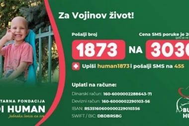Mali Vojin (5) vodi bitku protiv opakog protivnika: Ovom dečaku potrebno je 300.000 evra, a mi moramo da mu pomognemo!