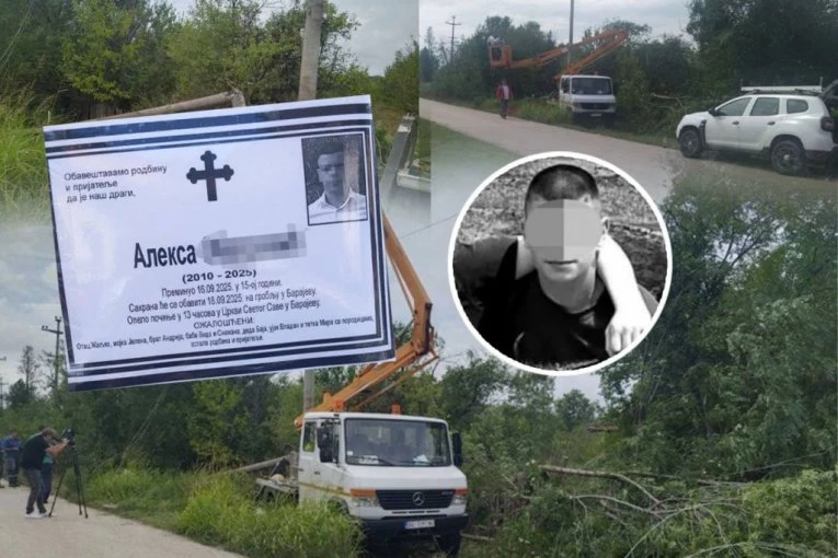 POZNATO KAD ĆE BITI SAHRANJEN ALEKSA (15) IZ BARAJEVA! Ukrao automobil od majke i zakucao se u banderu!