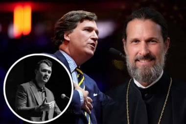 VELIKI PRAVOSLAVNI SVEŠTENIK I TEOLOG IZNENADIO KARLSONA: U emisiji otkrio nešto o Kirku i pravoslavlju što niko nije znao (VIDEO)