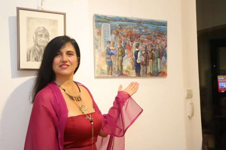 Izložba slika i skulptura inspirisana misijom "Halijard"