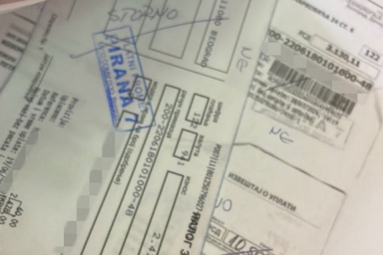 Uplatnice koje nisu prosleđene