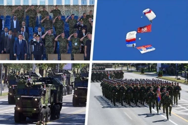 U SUBOTU NAS ČEKA SPEKTAKL U BEOGRADU! Vojna parada "Snaga jedinstva" pokazaće koliko je Srbija moćna (FOTO)
