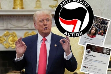 RAT DO ISTREBLJENJA! Tramp poručio: ANTIFA je teroristička organizacija, uništiću ih SVUDA - PA I U SRBIJI