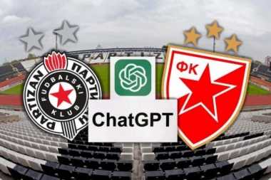 OVO ĆE BITI REZULTAT 177. VEČITOG DERBIJA: Pitali smo Chat GPT za duel Partizana i Zvezde i dobili detaljnu prognozu