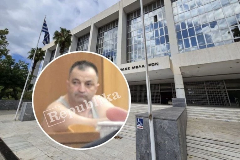 EKSKLUZIVNO! OPTUŽENI JAGUAR SE TERETI I ZA UBISTVO VOĐA "ŠKALJARSKOG KLANA" u ATINI! Prve slike Marka Stankovića pred grčkim sudom! (FOTO/VIDEO)