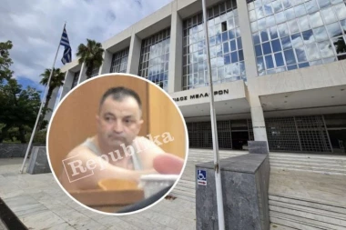 EKSKLUZIVNO! OPTUŽENI JAGUAR SE TERETI I ZA UBISTVO VOĐA "ŠKALJARSKOG KLANA" u ATINI! Prve slike Marka Stankovića pred grčkim sudom! (FOTO/VIDEO)