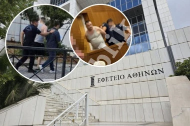 JA SAM PISAC, NE ZNAM ZAŠTO ME TERETE ZA UBISTVA! Marko Stanković Jaguar za Republiku tokom suđenja za likvidacije u Grčkoj! (FOTO)