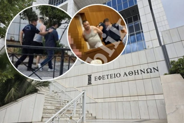 JA SAM PISAC, NE ZNAM ZAŠTO ME TERETE ZA UBISTVA! Marko Stanković Jaguar za Republiku tokom suđenja za likvidacije u Grčkoj! (FOTO)