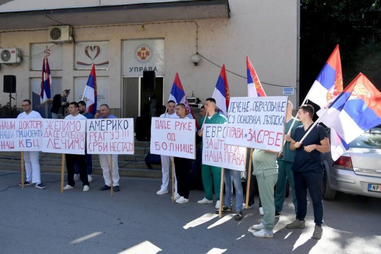 Napad Kurtijevih nasilnika na zdravstvene ustanove