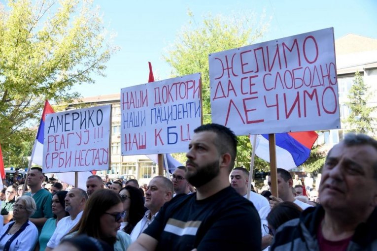 Napad Kurtijevih nasilnika na zdravstvene ustanove