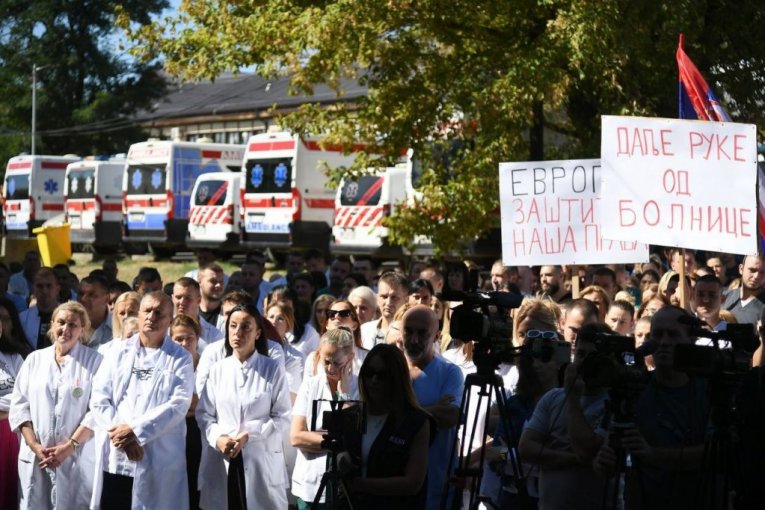Napad Kurtijevih nasilnika na zdravstvene ustanove