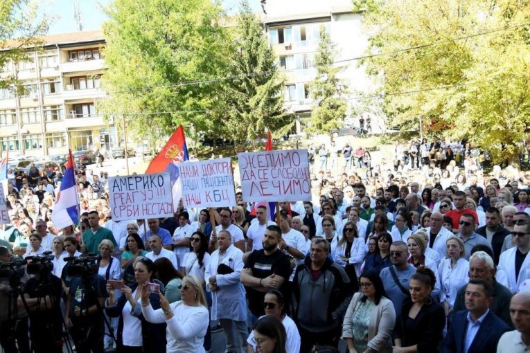 Napad Kurtijevih nasilnika na zdravstvene ustanove