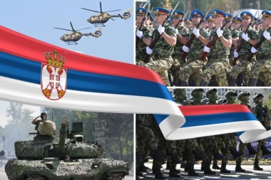 SLUŽIMO SRBIJI! VOJNA PARADA "SNAGA JEDINSTVA" POČINJE U 11 ČASOVA! Zastava duga 300 metara, snaga, poverenje i simbolika - KAPIJE OTVORENE OD 08:30!