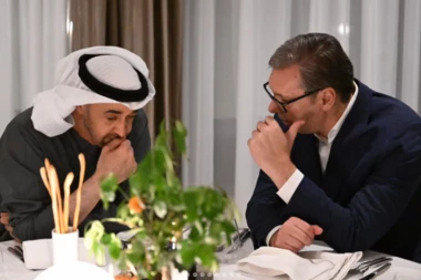 I ON ĆE PRISUSTVOVATI VOJNOJ PARADI! Vučić ugostio Bin Zajeda: "UVEK JE BIO UZ SRBIJU, POSEBO KAD JE BILO TEŠKO"! (FOTO)