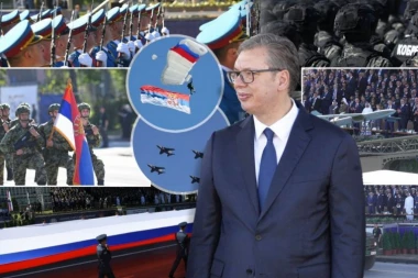 MIGOVI I PADOBRANCI OZNAČILI KRAJ VOJNE PARADE! Veličanstvene scene ispred Palate Srbija! DEFILOVALI EŠELONI, KOBRE I REČNA FLOTILA! (FOTO, VIDEO)