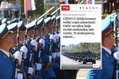 "VUČIĆ JE DIGAO SRPSKU VOJSKU IZ PEPELA I STVORIO REGIONALNU SILU!" Hrvati uživo prenosili svaki detalj sa vojne parade u Beogradu! (FOTO)