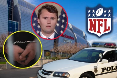 UHAPŠEN NAORUŽANI MUŠKARAC, LAŽNO SE PREDSTAVLJAO KAO POLICAJAC! Drama na stadionu pred sahranu Čarlija Kirka!