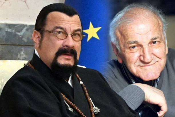 LEGENDA UZ LEGENDU! Stiven Sigal odao počast pokojnom Bati Živojinoviću! (FOTO)