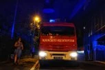 POŽAR U STANU U CENTRU BEOGRADA! Vatrogasci na licu mesta! (VIDEO)