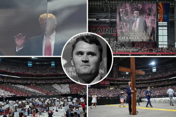 AMERIKA SE OPROSTILA OD KIRKA: Tramp održao snažan i potresan govor - više od 100 hiljada okupljenih na poslednjem ispraćaju ubijenog aktiviste (VIDEO)