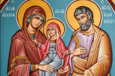 DANAS JE CRNO SLOVO: Srpska pravoslavna crkva slavi Svete pravedne bogoroditelje Joakima i Anu!