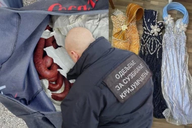 NEVEROVATNA ZAPLENA KOD VRANJA! Carinici ispod kofera našli POLA TONE SUDŽUKA I SVEČANE HALJINE! (FOTO)