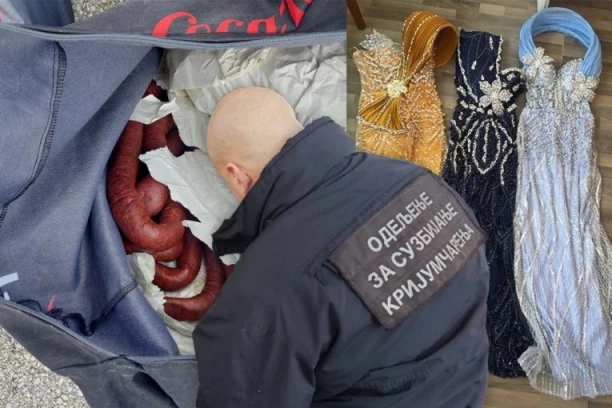 NEVEROVATNA ZAPLENA KOD VRANJA! Carinici ispod kofera našli POLA TONE SUDŽUKA I SVEČANE HALJINE! (FOTO)