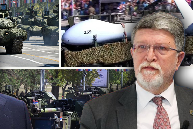 "PICULU ŽULJA TO ŠTO JE SRBIJA VOJNO NADMOĆNIJA OD HRVATSKE" - Miloš Vučević odbrusio izaslaniku EP: BESAN JE ZBOG PRELETA MOĆNIH RAFALA