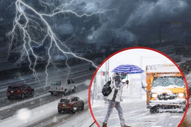 STRAVIČNO NEVREME KOSI SVE PRED SOBOM! Oluja odnela najmanje jedan život, stotine hiljada ljudi bez struje, izdato upozorenje na uraganski vetar (FOTO, VIDEO)