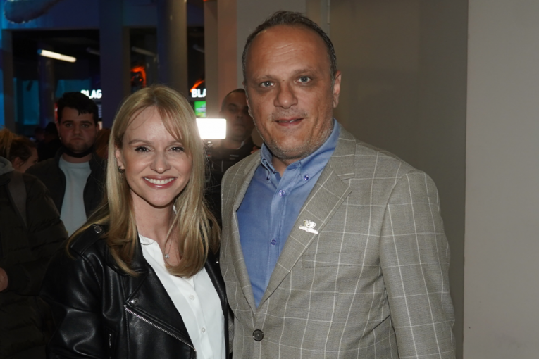 Tijana Čurović i suprug Slaviša