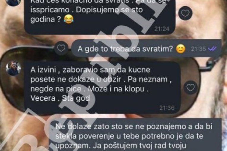 Prepiske Atine Ferari i Ace Lukasa