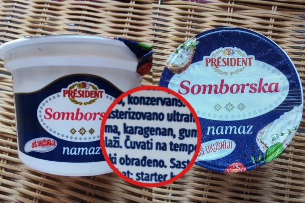 SOMBOLEDOV SIRNI NAMAZ SADRŽI OPASAN ADITIV! U telu vam pravi PRAVI HAOS, izaziva i teške bolesti - a EVO šta kaže mlekara!(FOTO, VIDEO)