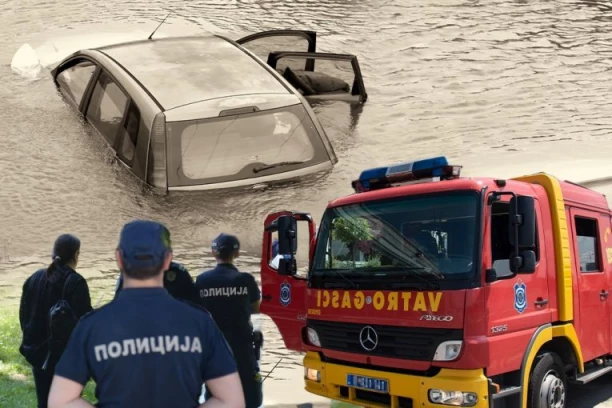 UŽAS NA TISI! Automobil sleteo u reku i potonuo, vatrogasci ne mogu da izvuku telo!
