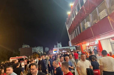 OGROMNE GUŽVE ISPRED MARAKANE: Navijači crveno-belih pristigli na stadion, bliži se početak meča! (FOTO)