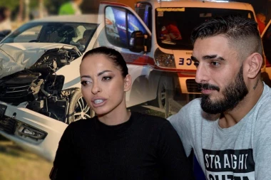 DRAMA NEPOSREDNO PRED STRAVIČAN UDES DARKA LAZIĆA! Andreana Čekić prisustvovala njegovoj žestokoj svađi sa Katarinom!